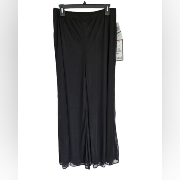 MSK Wide-Leg Mesh-Overlay Pants NWT - Picture 9 of 11
